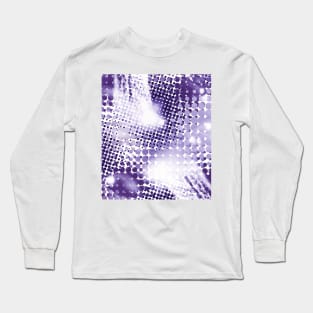 Pop Art Polka Dot with Texture Long Sleeve T-Shirt